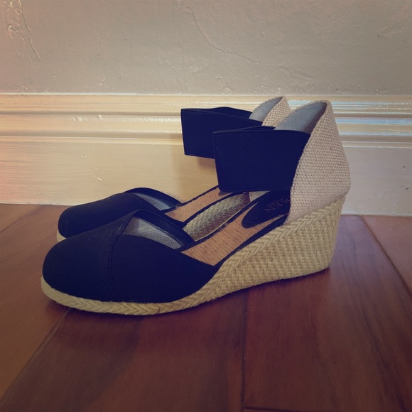 Shoes - Black Espadrilles